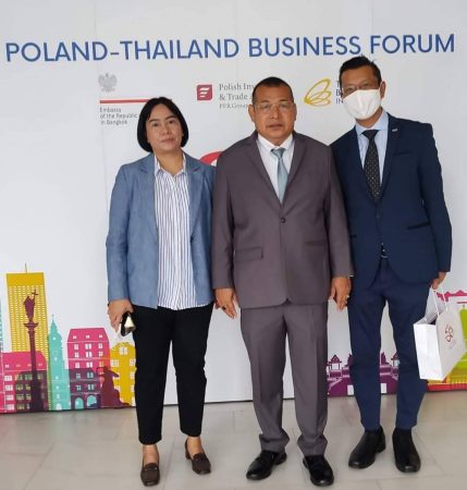 งานความสัมพันธ์​ทางการค้า​ระหว่าง​ 2 ประเทศ​ poland-thailand​ business​ forum 2022.
