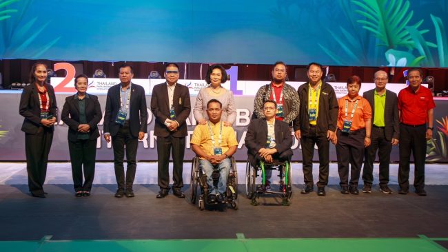 ปิดการแข่งขันแบดมินตันคนพิการนานาชาติ (THAILAND PARA BADMINTON INTERNATIONAL 2023 ) ณ ศูนย์ประชุมและแสดงสินค้านานาชาตินงนุชพัทยา