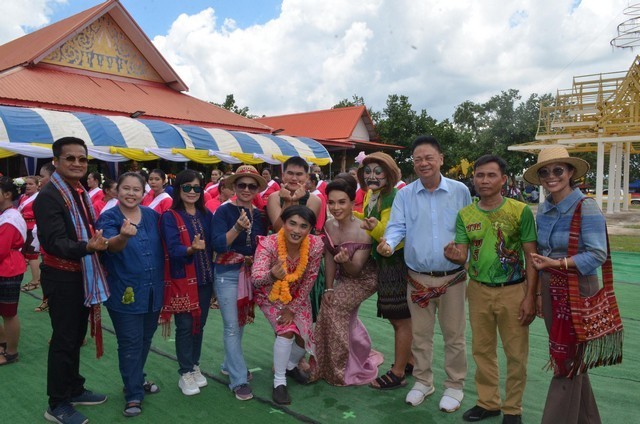 กาฬสินธุ์ ตำบลเหนือจัดงานบุญบั้งไฟสืบสานประเพณีอีสานขอฝน
