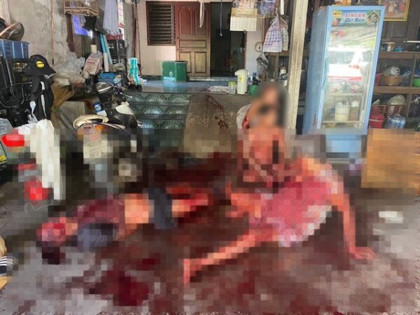 ปราจีนบุรี-โจ๋ปราจีนเมายาก่อเหตุยิงชาวบ้านตาย3เจ็บ3สุดท้ายถูกแทงตายคาที่