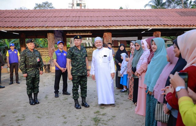 นราธิวาส-ร่วมเป็นส่วนหนึ่งในกิจกรรมอันประเสริฐของพี่น้องมุสลิมในเดือนรอมฎอน