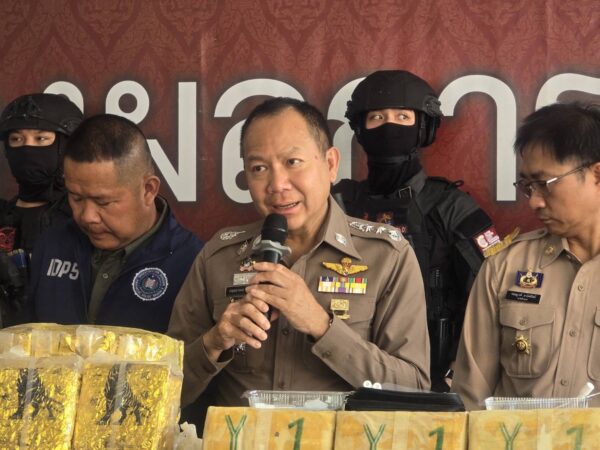 เชียงใหม่-ตำรวจภูธรภาค 5 แถลงผลการสืบสวนจับกุมผู้ต้องหาคดียาเสพติดรายสำคัญ จำนวน 2 คดี
