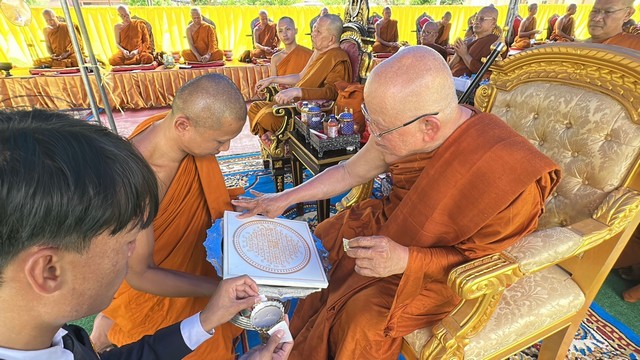 กาฬสินธุ์ร่วมบุญใหญ่วางศิลาฤกษ์อาคารบูรพาจารย์