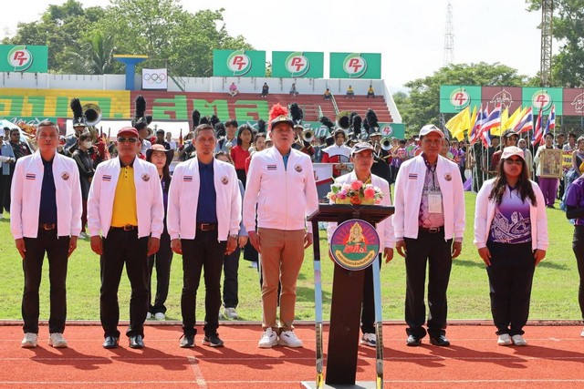 สตูล จัดพิธีเปิดการแข่งขันกีฬา นักเรียนและเยาวชนจังหวัดสตูล ประจำปี 2568 เสริมสร้างความสามัคคี ห่างไกลยาเสพติด