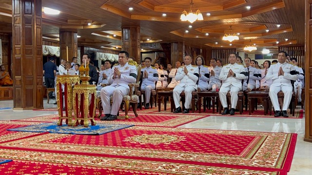 สงขลา-อำเภอหาดใหญ่น้อมรำลึก จัดพิธีบำเพ็ญกุศล “สัตตมวาร 7 วัน” ถวายพระราชกุศลแด่ สมเด็จพระนางเจ้าสิริกิติ์ พระบรมราชินีนาถ พระบรมราชชนนีพันปีหลวง