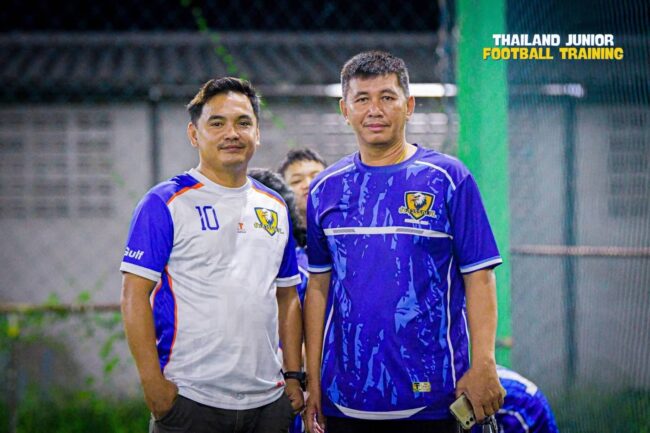 ฟุตบอล อุ่นเครื่องกระชับมิตร ระหว่างทีมบัวสุวรรณ FC thailand junior football academy