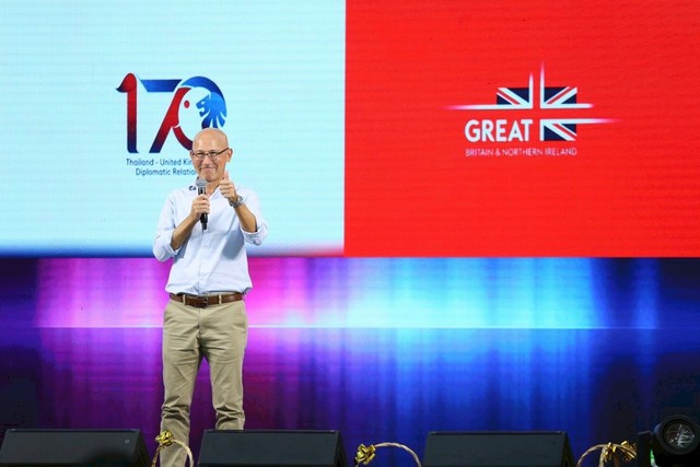 ขอนแก่น – ท่านทูตอังกฤษ จัดโรดโชว์ในภาคตะวันออกเฉียงเหนือ ฉลองครบรอบ 170 ปี ความสัมพันธ์ทางการทูตระหว่างสหราชอาณาจักรและไทย